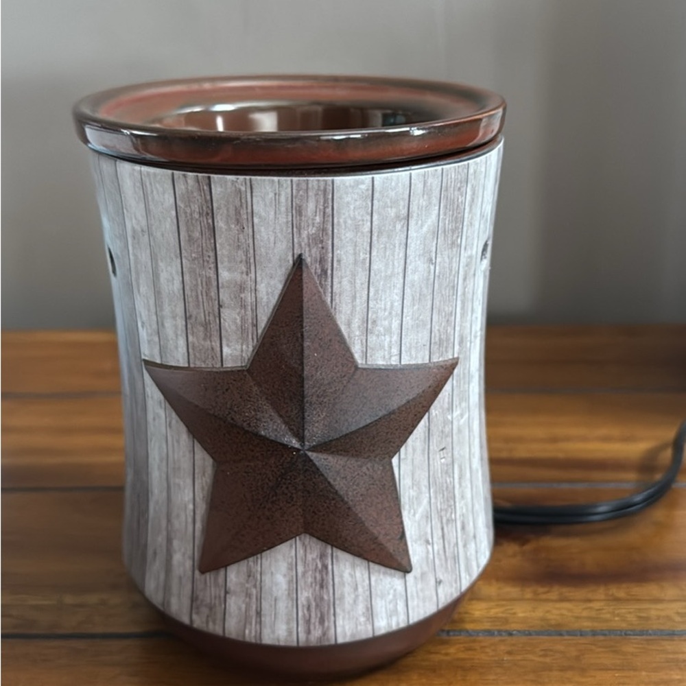 Scentsy Rustic Star Wax Warmer